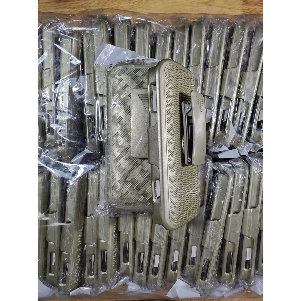 Ốp Lưng Nhựa Cứng Cho Máy Kyocera Duraforce Pro  có thanh dựng xem phim và đeo lưng.