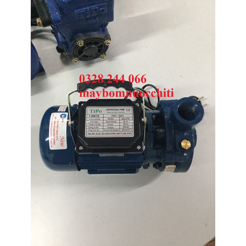 1DK-15 Bơm DK, Bơm cá sấu 370W , Bơm ly tâm 370w TIPO