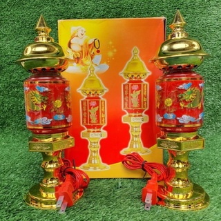 1 CẶP ĐÈN THỜ SONG LONG NHỎ-TRUNG- LỚN
