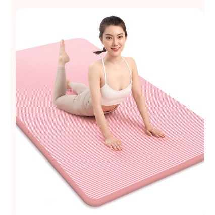 Thảm Tập Yoga Loại Dày 10mm - 15mm (kèm túi đựng thảm)