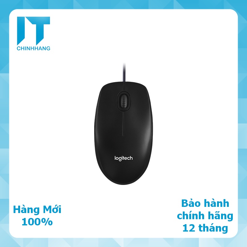 Chuột Có Dây Logitech M100R - HÀNG CHÍNH HÃNG