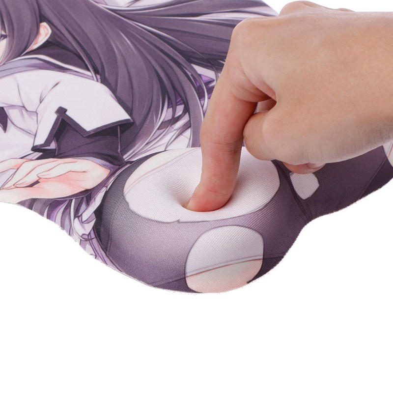 btsg Cartoon Anime 3D Sexy Beauty Hips Silicone Mouse Pad Creative Wrist Rest Support