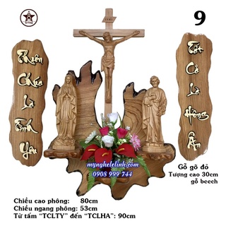 bàn thờ Công Giáo số 11 - mẫu nhỏ xinh