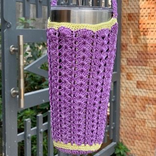 Túi xách bình nước, túi treo bình nước, túi đựng bình nước handmade