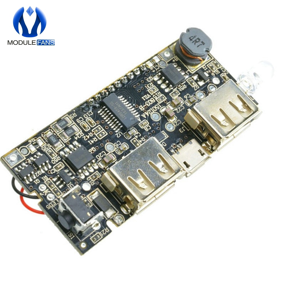 Bảng Mạch Điều Chỉnh Điện Áp Năng Lượng Mặt Trời thiết kế 2 Cổng USB 5v 1a 2.1a Cho Máy Tính | BigBuy360 - bigbuy360.vn