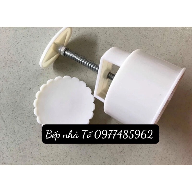 Khuôn trung thu lò xo - Mặt trơn làm bánh hiện đại (150g-190g) - (200g-250g)