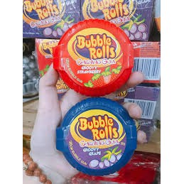 12  hộp kẹo cao su cuộn Bubble Rolls