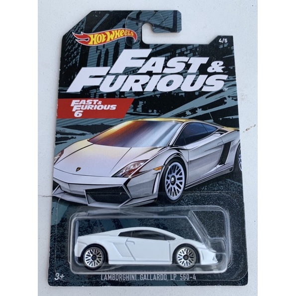 Hot Wheels Lamborghini Gallardo LP 560-4 Fast Furious 6