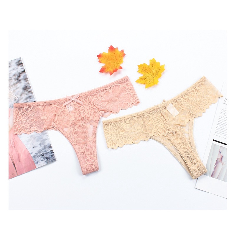 QL70 - QUẦN LỌT KHE REN HOA NHÍ