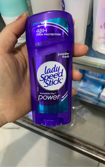 Lăn Khử Mùi Trắng Da Lady Speed Stick Invisible Dry