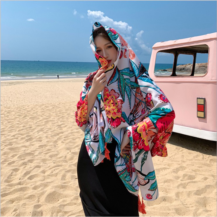 Khăn Choàng BoHo Vintage mẫu mới cho hè này