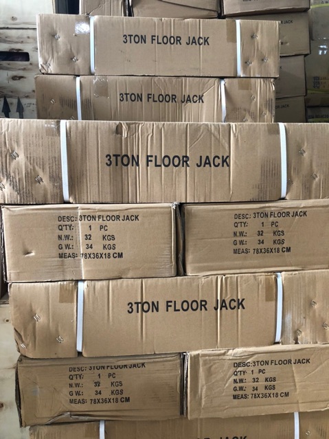 Kích con đội cá sấu 3 tấn nặng 34 kg, 33,5 kg - cao 505mm