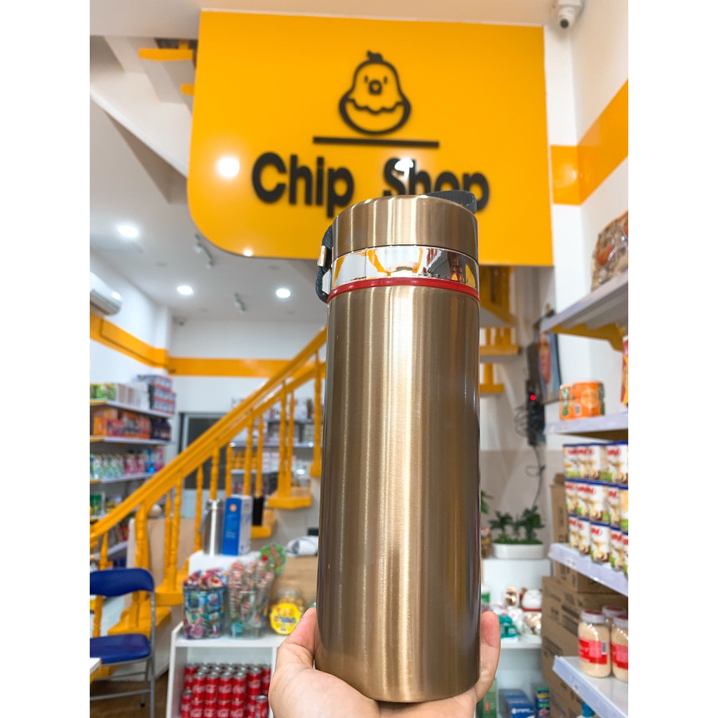 BÌNH NƯỚC GIỮ NHIỆT NÓNG LẠNH INOX 304 Fashion 1000ml Dày Giữ Nhiệt RÁT Tốt