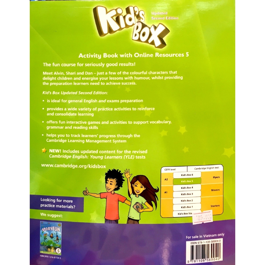 Sách - Kid's Box 2nd ed Activity Book with Online Resources Level 5