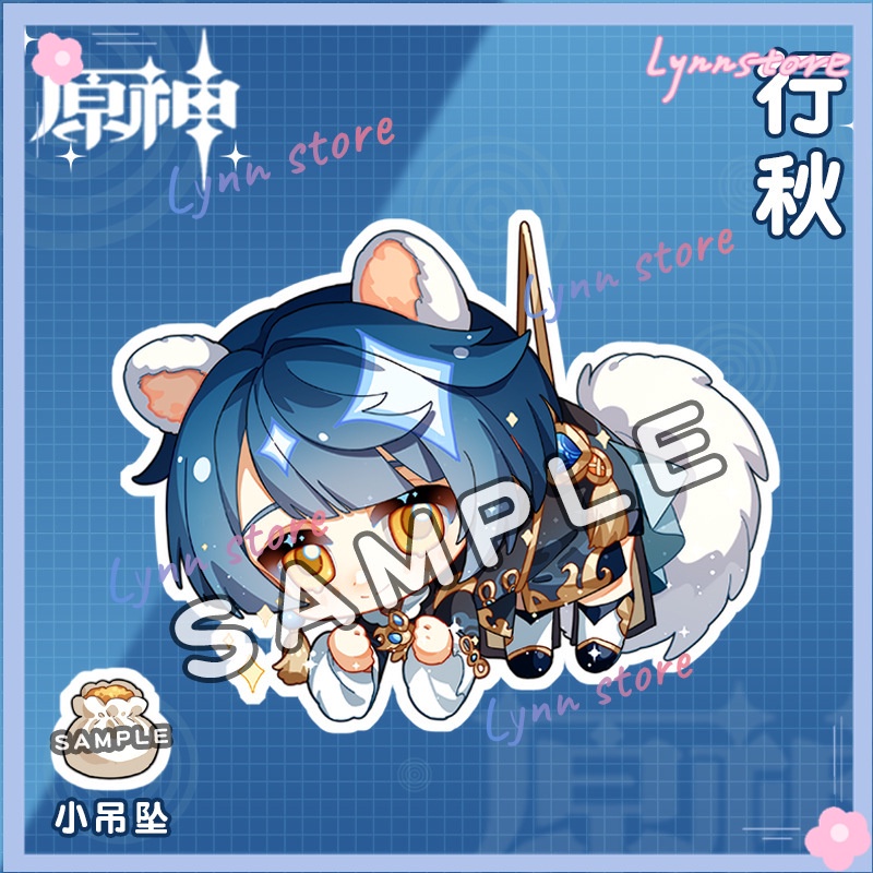 Genshin Impact Zhongli Paimon Hutao Diluc Klee đàn ông Chìa khóa Móc khóa cho nữ Phụ kiện Túi dễ thương Mặt dây chuyền Quà tặng Móc khóa