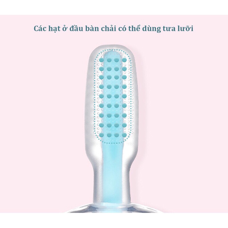 Bàn Chải Đánh Răng Silicon Cho Bé