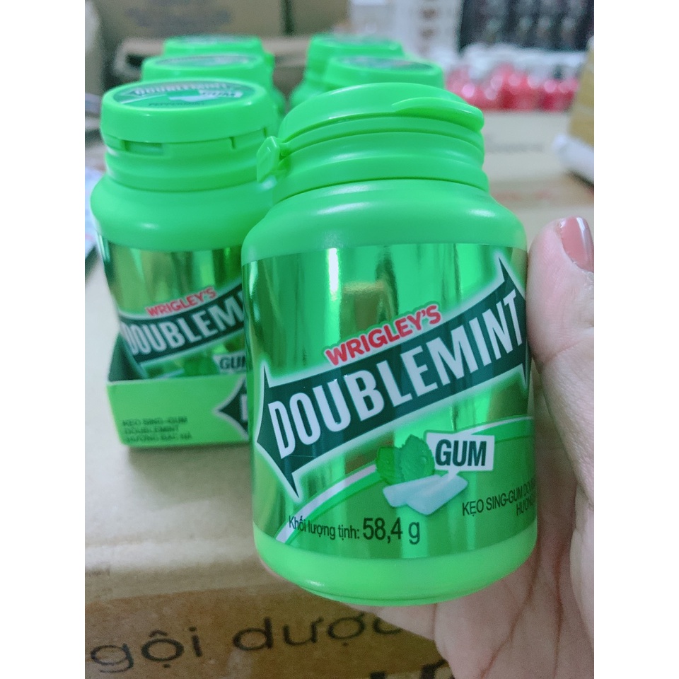 KẸO sing gum doublemint hương bạc hà ( giá 1 hộp ) có giao hỏa tốc