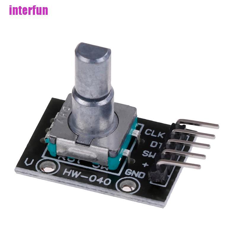 [Interfun1] 4Pcs Rotary Encoder Module Brick Sensor Development For Arduino Ky-040 [Fun]