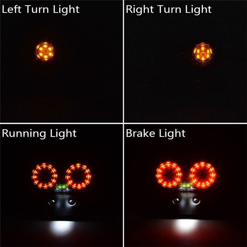 Đèn phanh gắn đuôi xe mô tô