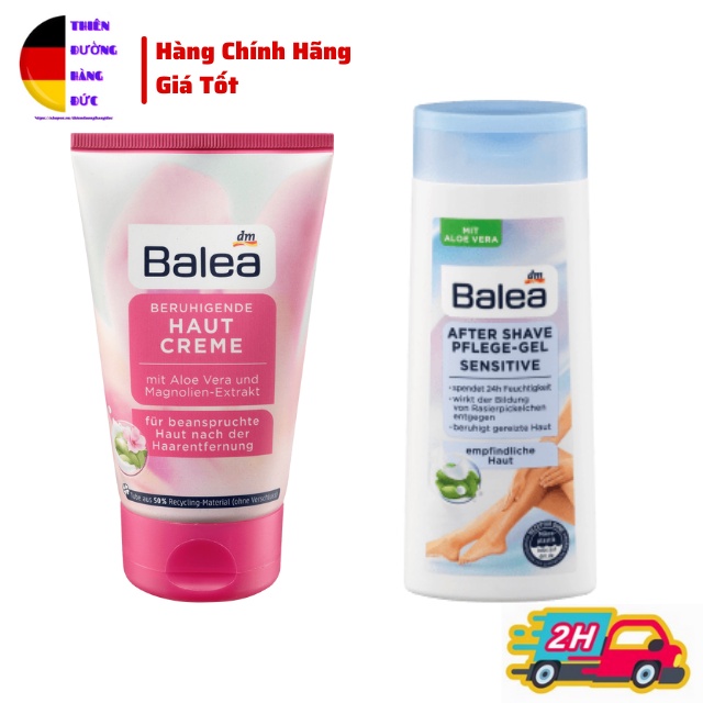 Kem dưỡng sau wax sau cạo lông Balea ức chế mọc lông - Hàng Đức