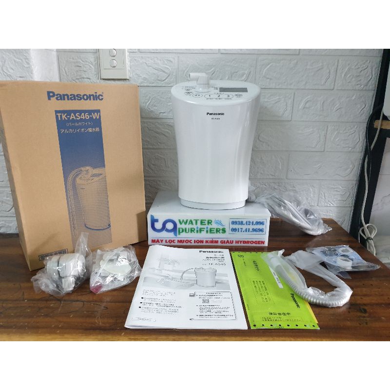 Máy lọc nước ion Kiềm Panasonic TK AS 46. Máy mới sx 2020