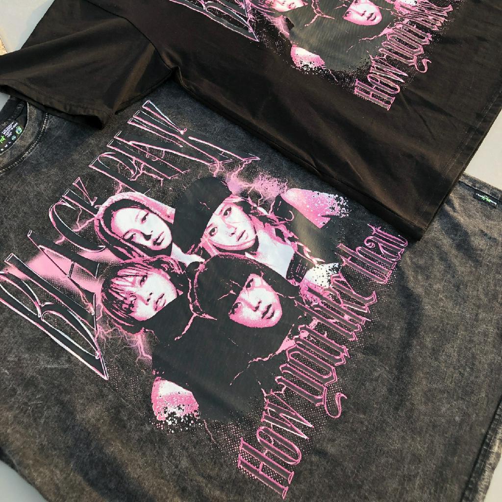 Áo Thun 4ART Black Pink Wash Tee Local Brand Unisex