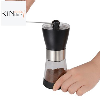 ❀Manual Grinder, Ceramic Coffee Mill, Adjustable Grind, Glass Jar, Built To Last,