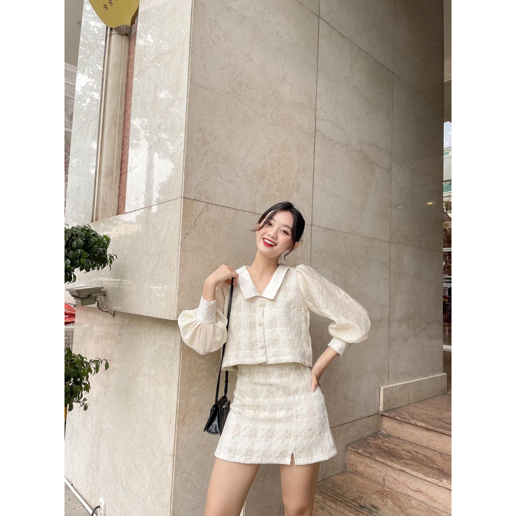 Chân váy tweed STELLA SKIRT | BigBuy360 - bigbuy360.vn