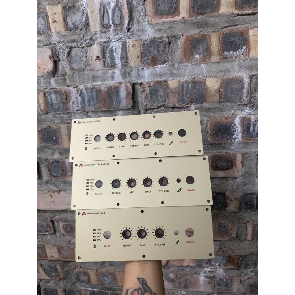 Tấm control các loại mã TB21, D520T , D SIN, SIN T, câu volum 4 chiết áp