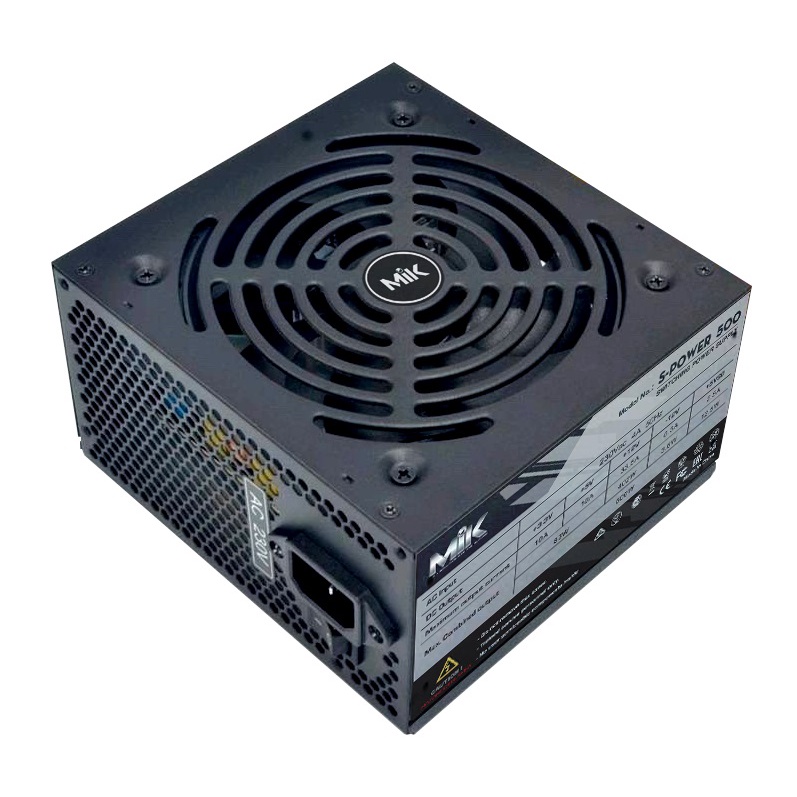 Nguồn Máy Tính Bộ Nguồn PC MIK S POWER 500 - Bảo Hành 3 Năm - Hoàng Long Computer