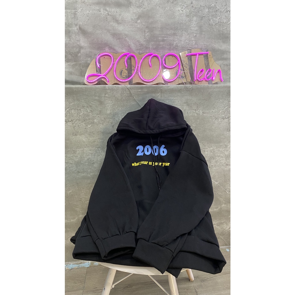 Áo hoodies in NĂM SINH cho các GenZ