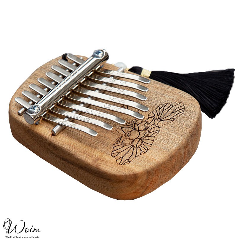 Đàn Kalimba WOIM Mini 8 Phím K-8CA Gỗ Long Não GE22