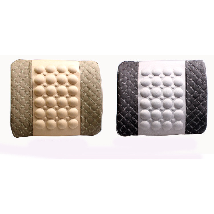 Tựa Lưng Ô TÔ có chế độ massage tự động , Gối Đệm Lót Lưng Xe Hơi Massage 2 Chế Độ - Bảo Hành 12 Tháng