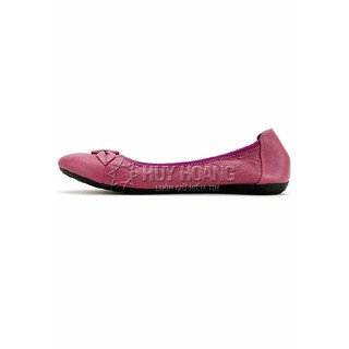 Giày nữ búp bê da bò màu tím PH7911