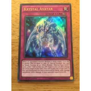 Thẻ bài yugioh - krystal avatar - mvp1-en011 - ultra rare 1st edition