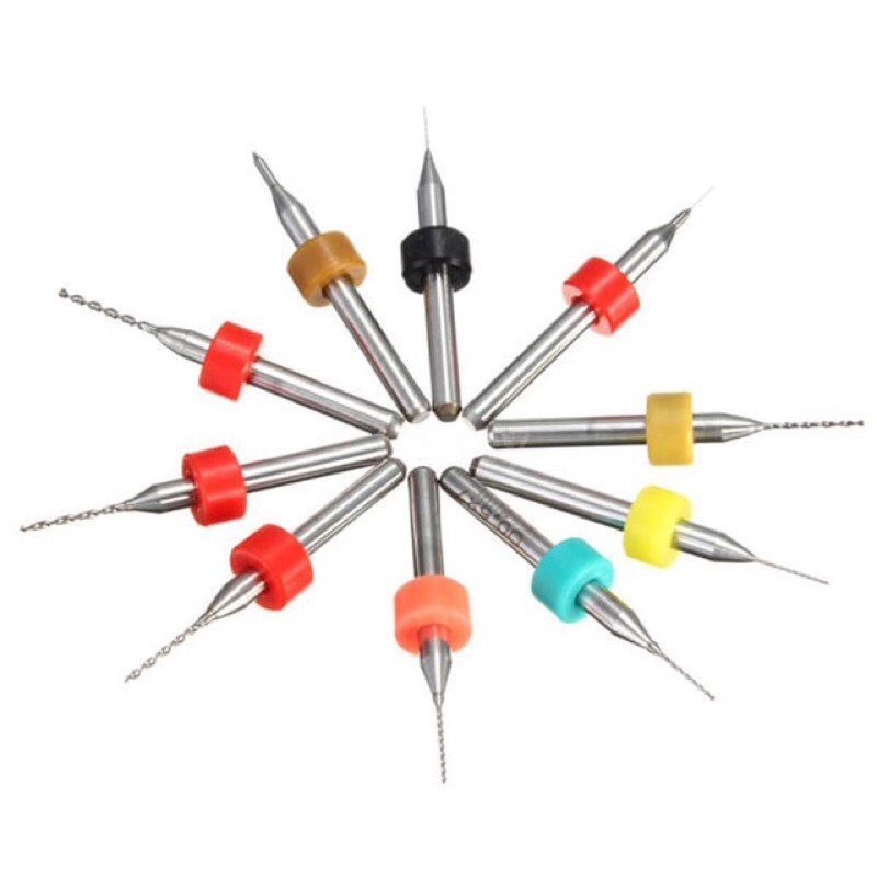 Hộp 10 cái mũi khoan CNC nhật