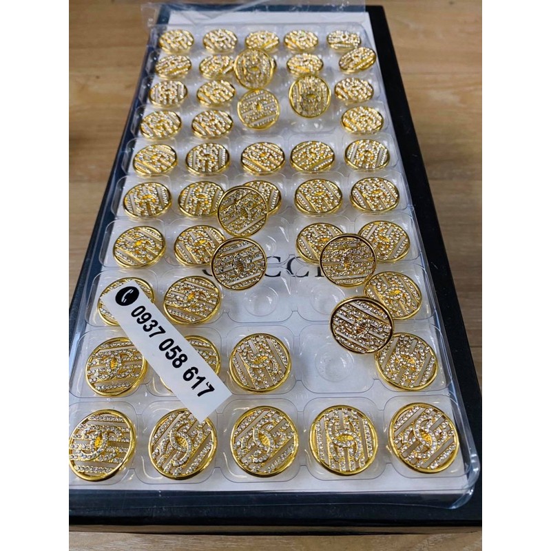 Nút áo dạ . vest .( chân kim loại không rỉ ) | BigBuy360 - bigbuy360.vn