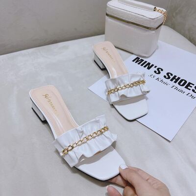 Min's Shoes - Giày guốc da mềm S361