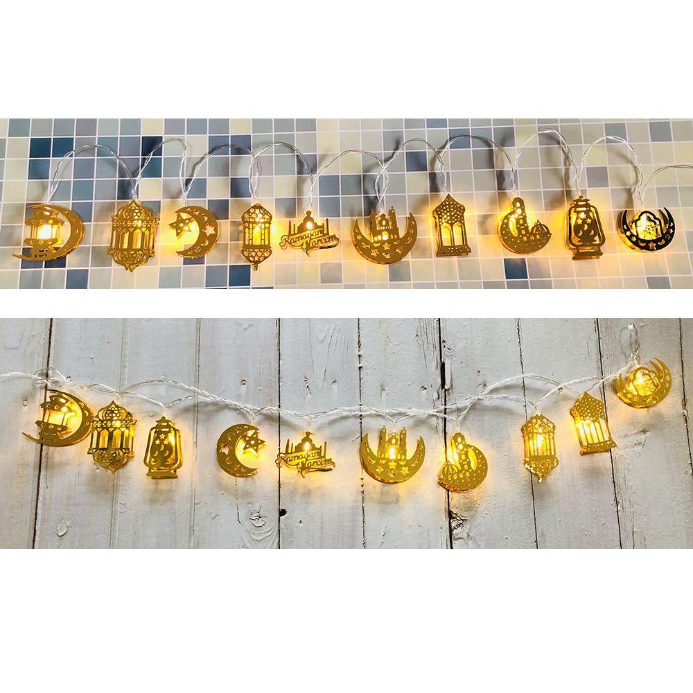 Dây Đèn LED 10 Bóng Dài 1.65m Dùng Trang Trí Tiệc Hồi Giáo
