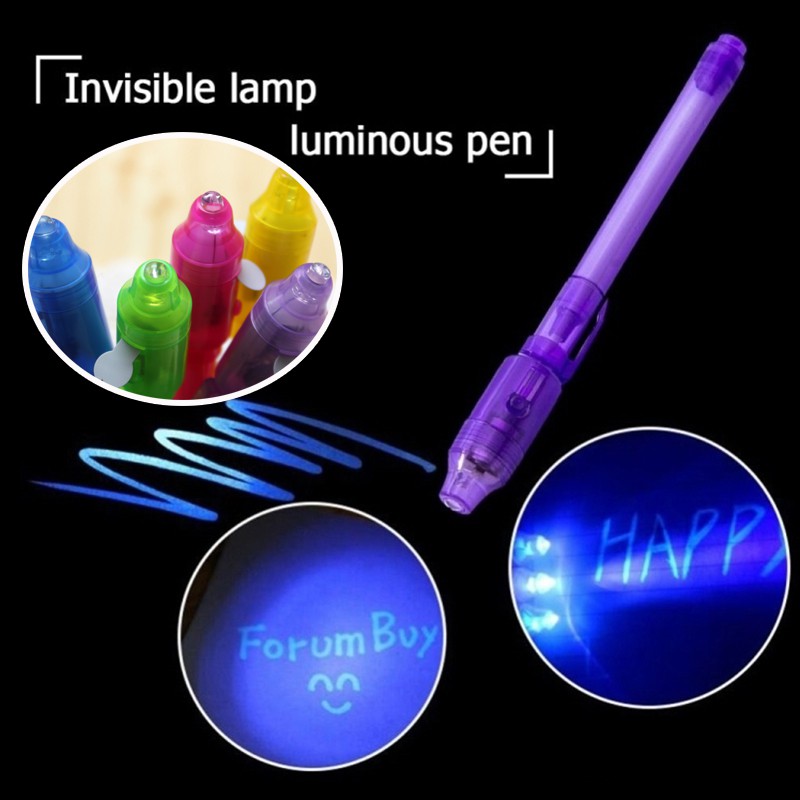 Bút viết chữ tàng hình thần kì thiết kế 2 trong 1