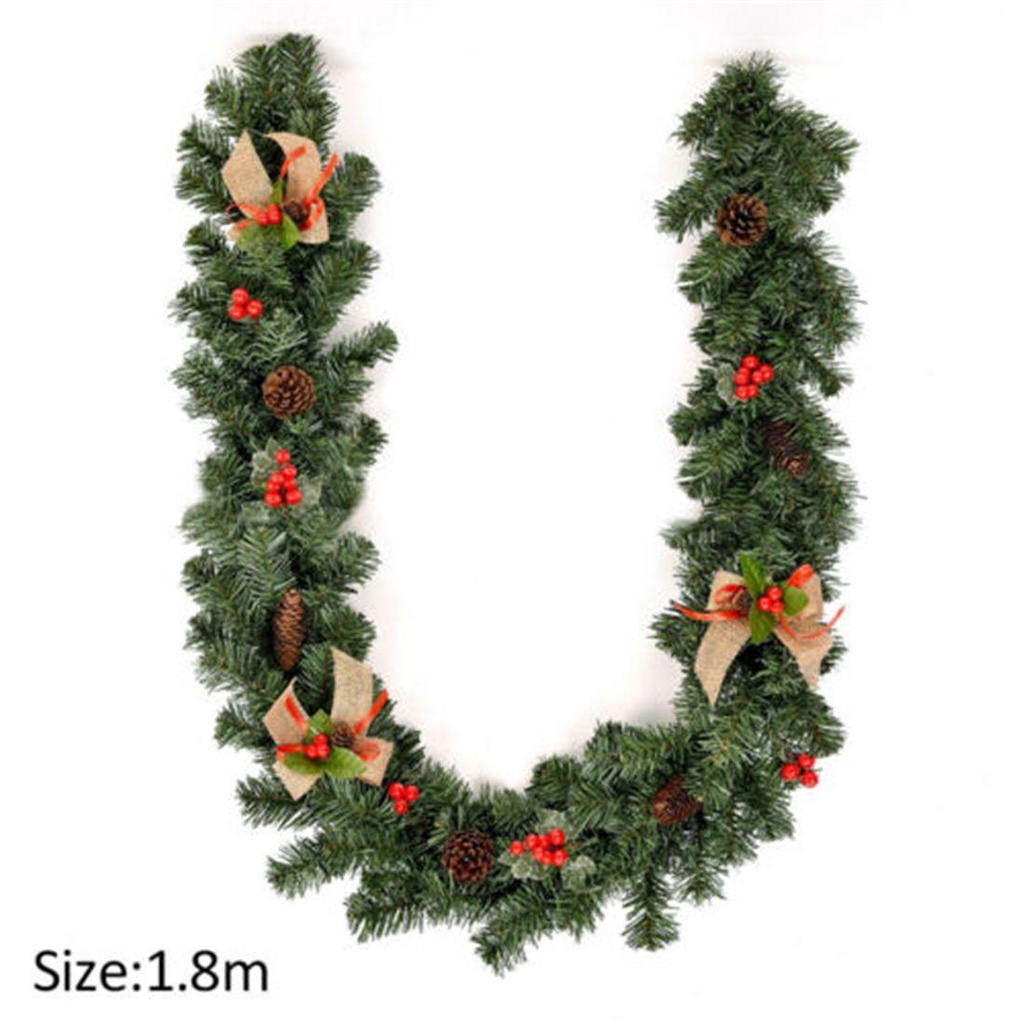 Vòng Hoa Trang Trí Giáng Sinh KENT1 6FT / 1.8M
