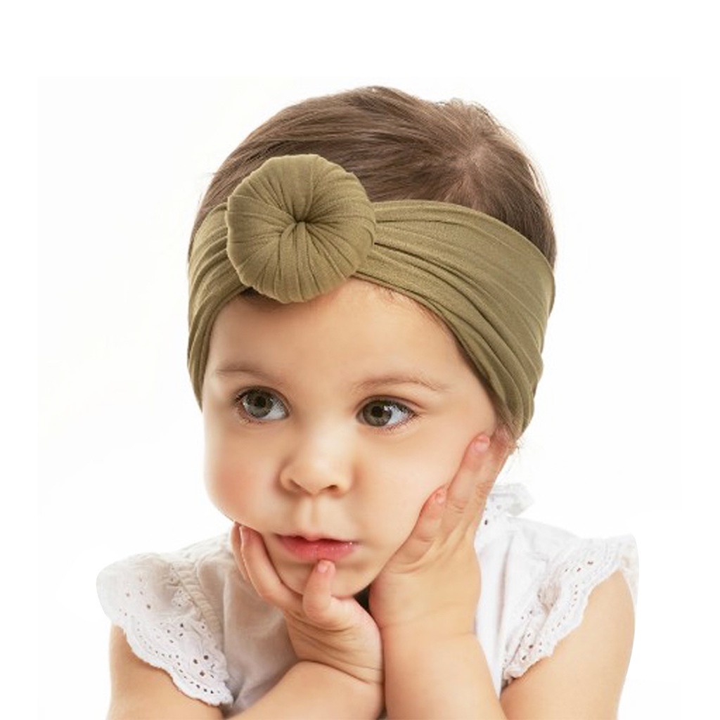 Băng đô cho bé Jasmine Baby nhiều màu