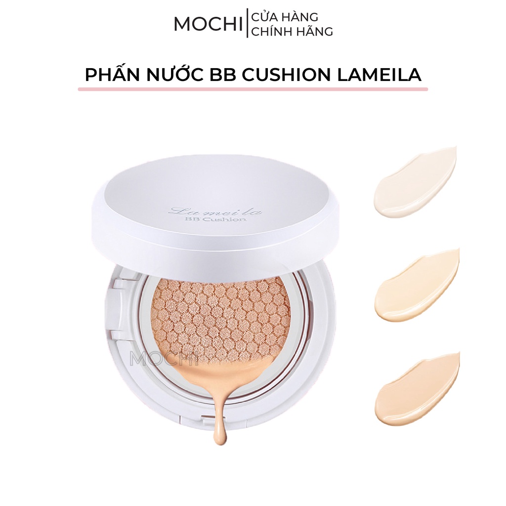 Phấn Nước BB Cushion Che Khuyết Điểm l Kiềm Dầu l Dưỡng Ẩm Lameila Trang Điểm Makeup Da Mặt MOCHI SHOP