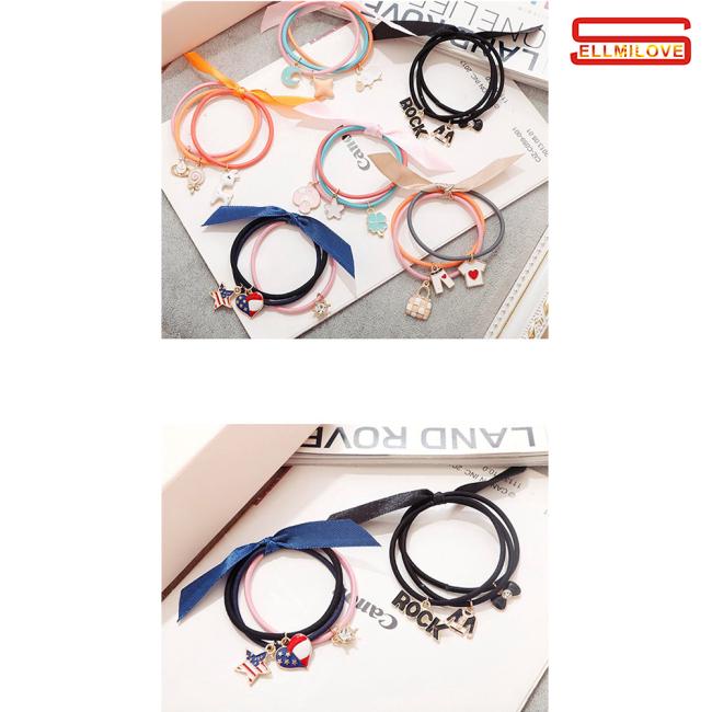 Dây buộc tóc kiểu dáng dễ thương dễ phối đồ