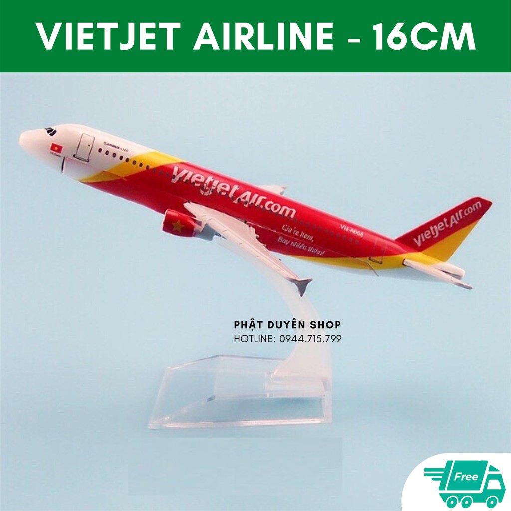 [ishop268] Mô hình máy bay 16cm DELTA airline kèm đế - Mua hàng an tâm