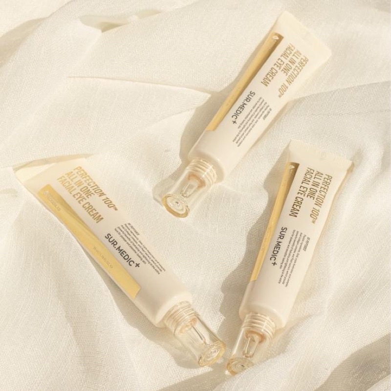 Kem Giảm Thâm Bọng Mắt Sur.Medic+ Perfection 100TM All In One Facial Eye Cream 15/35ml