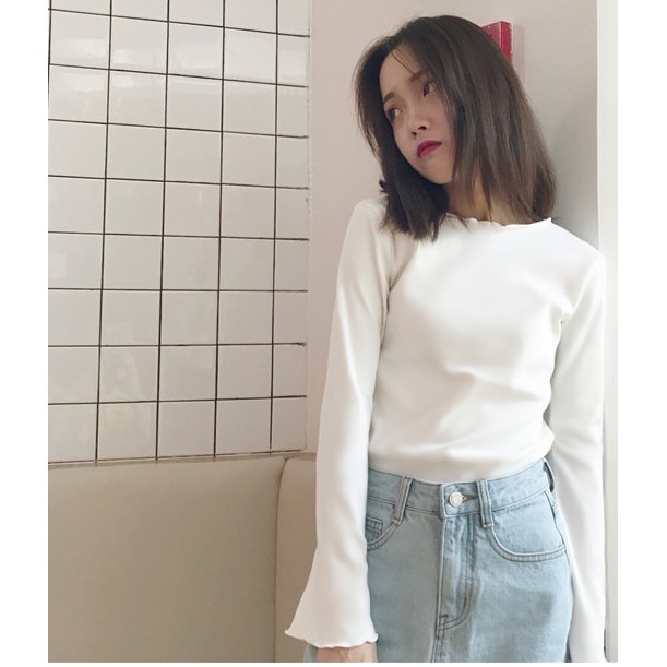 Áo dài tay xinh xắn