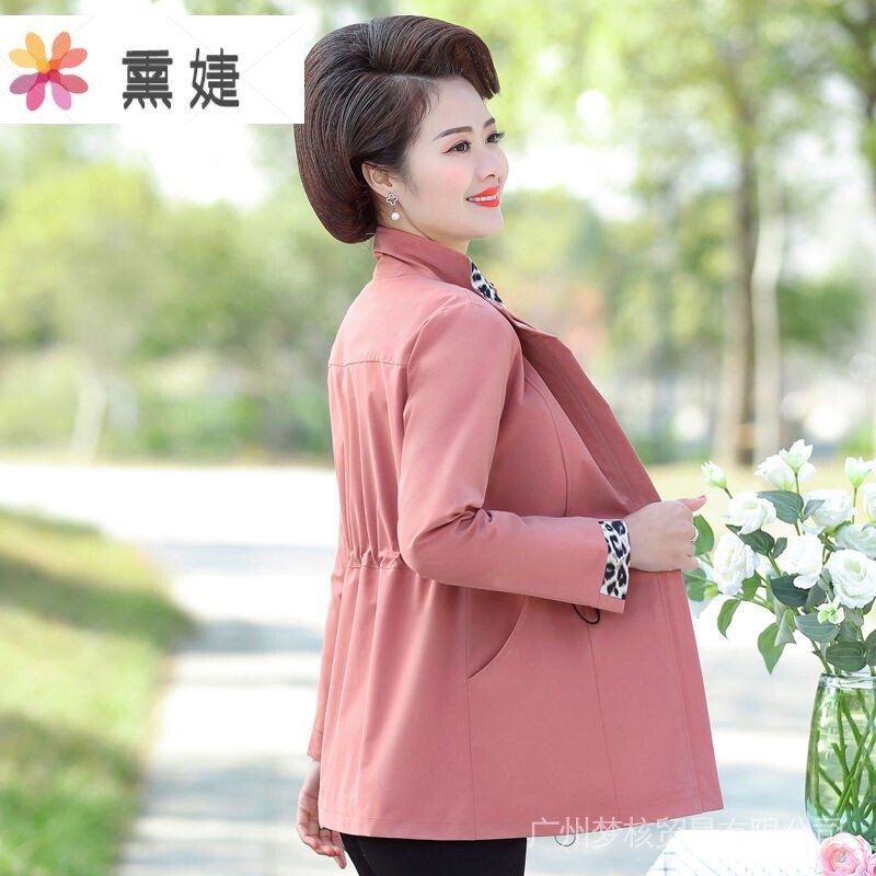 ‼️Phong Cách Mới 2021 Dành Cho Người Lớn TuổiNữÁo Khoác Thiết Kế Mới Thời Trang Mùa Xuân Thu Theo Phong Cách Phương Tây Cho Phụ Nữ Trung Niên 40-50 Tuổi