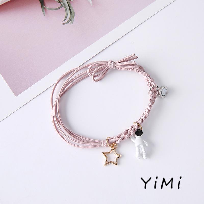 【Yimi.Vn】 Dây Thun Cột Tóc Cặp Đôi Bằng Cao Su Cảm Ứng Trực Tiếp Từ Nhà Sản Xuất Phi Hành Gia Cho Nữ