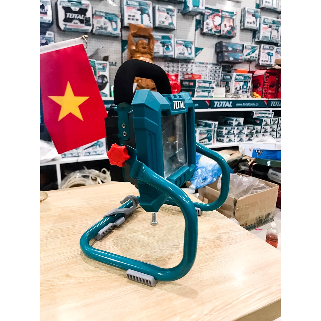 Đèn PIN 20V lithium TFLI2002 TOTAL TOOLS WORD - Chiếu sáng bằng Pin 22V, Tiện ích đèn siêu sáng